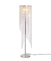 Blushlighting® Modern LED Crystal Floor Lamp for Office, Foyer image | luxury lighting | luxury floor lamps | luxury home decor