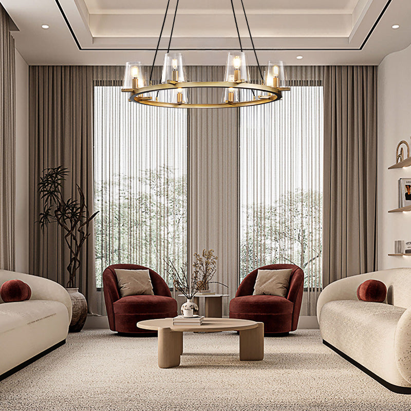 Paricia Glass Round Chandelier 36", 48", 60"