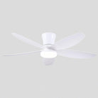 Indoor/Outdoor Recessed Black Ceiling Fan Light - White42"Blushlighting