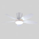 Indoor/Outdoor Recessed Black Ceiling Fan Light - White36"Blushlighting