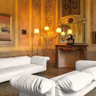 Ines brass three-light floor lamp product view 9