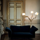 Ines brass three-light floor lamp product view 12