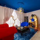 Ines brass three-light floor lamp product view 16