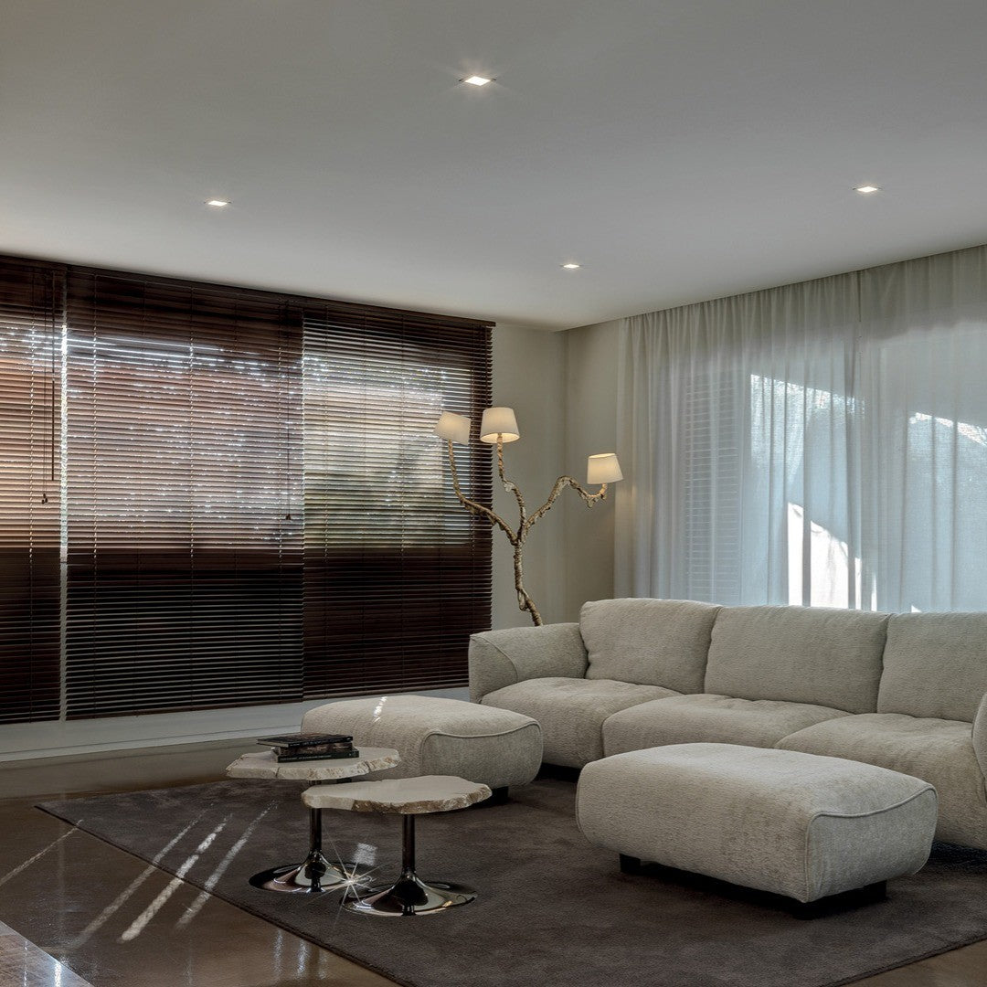 Ines brass three-light floor lamp product view 21