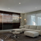 Ines brass three-light floor lamp product view 21