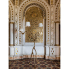 Ines brass three-light floor lamp product view 25
