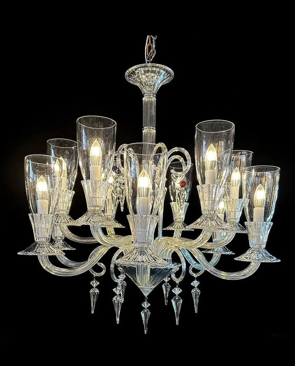 Inspired Chandelier Lighting Custom 12 Lights Chandelier - Blushlighting