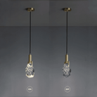Irregular crystal pendant 6 styles - Round - 1 lightBlushlighting