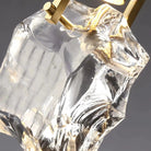 Irregular crystal pendant 6 styles - Linear - 3 lightsBlushlighting