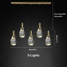 Irregular crystal pendant 6 styles - Blushlighting