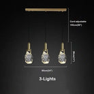 Irregular crystal pendant 6 styles - Blushlighting
