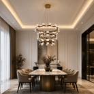 Isadora Foyer Chandelier Contemporary - Blushlighting