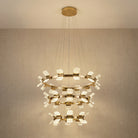 Isadora Foyer Chandelier Contemporary - Blushlighting