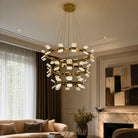 Isadora Foyer Chandelier Contemporary - Blushlighting