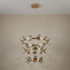 Isadora Foyer Chandelier Contemporary - Blushlighting