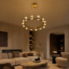 Isadora Modern Ring Chandelier 39" - 39.4"Blushlighting