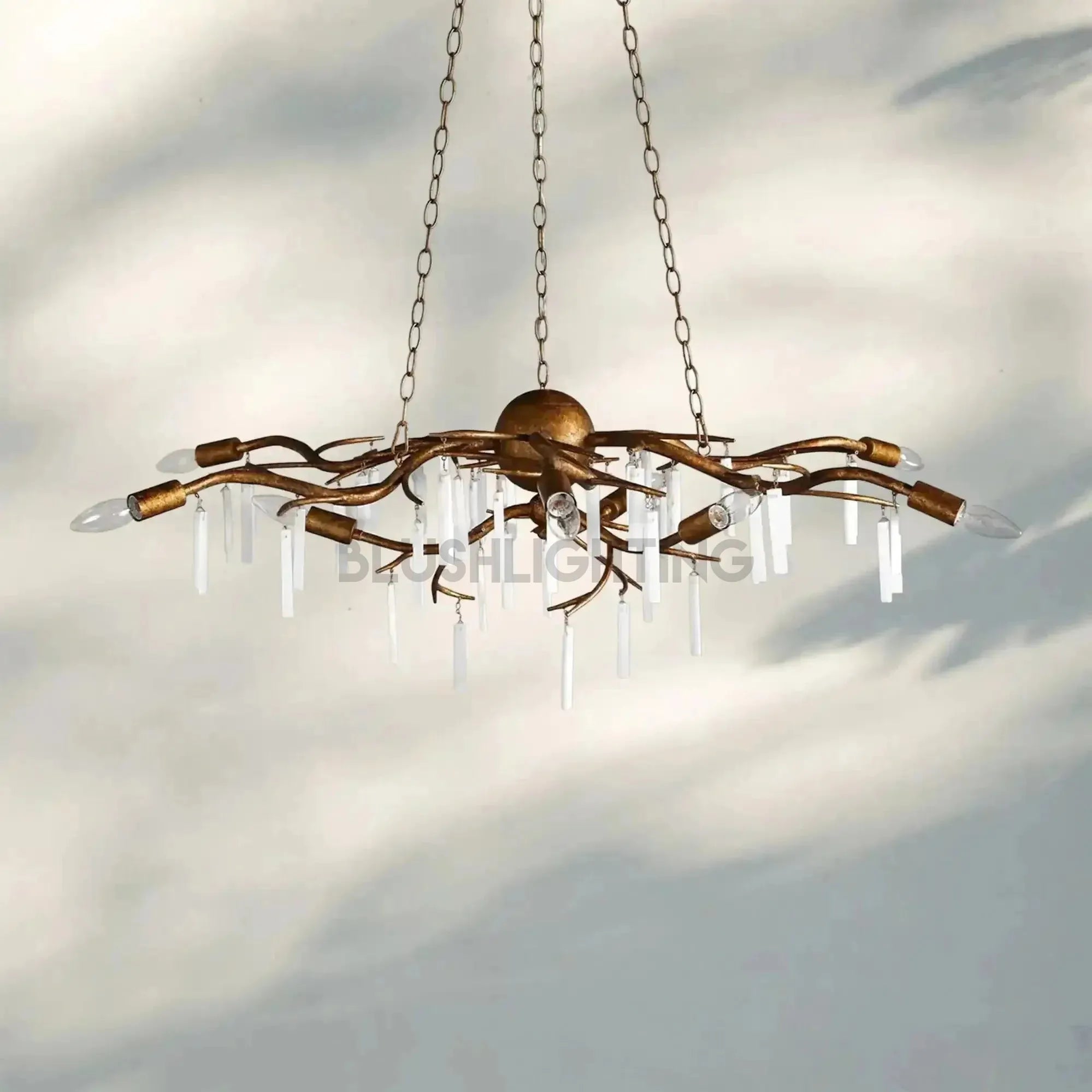 Jada Chandelier 9/15 Lights - 9 LightsBlushlighting