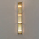Jadssox Crystal Column Wall Light - Dia 6.3″(16cm) x H 47.2″(120cm)Clear+BronzeBlushlighting