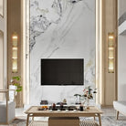 Jadssox Crystal Column Wall Light - Dia 6.3″(16cm) x H 17.7″(45cm)Clear+BronzeBlushlighting
