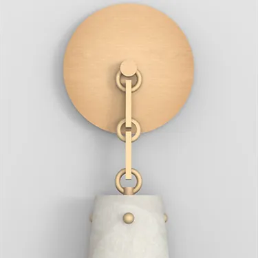 Kevin Javad Alabaster Wall Sconce, Designer Wall Lights Wall Sconce Kevinstudiolives   