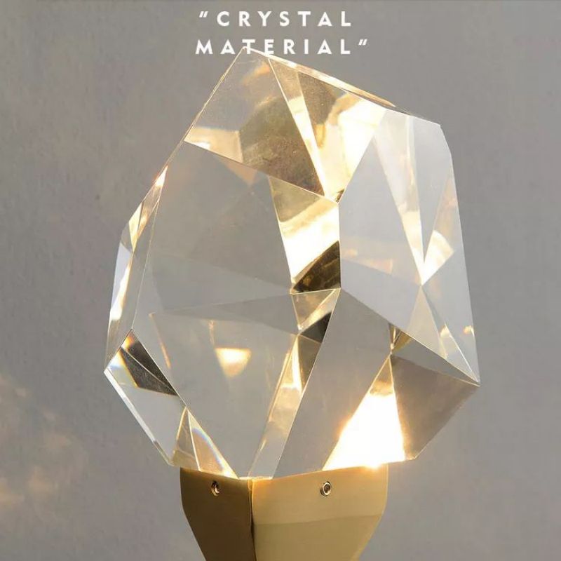 JC Nicole Crystal Prisms Wall Sconce - Blushlighting