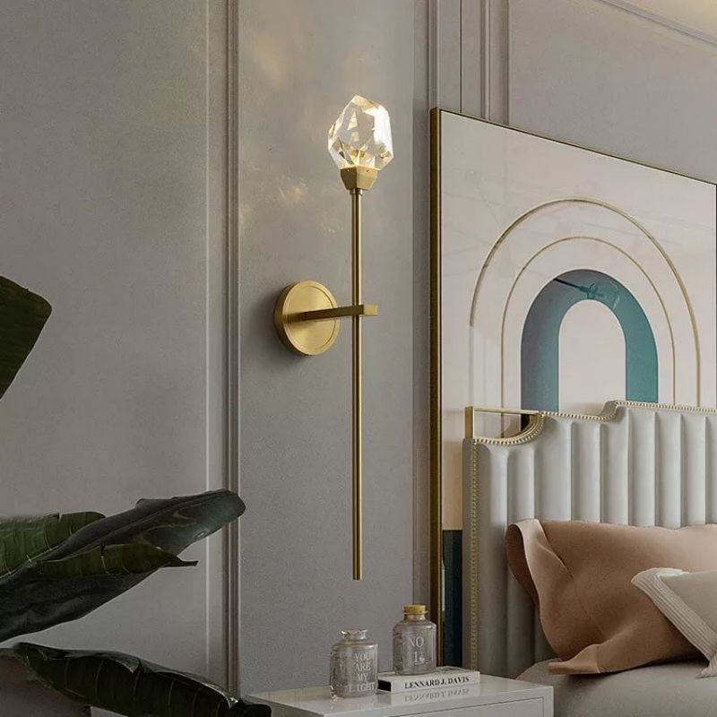 JC Nicole Crystal Prisms Wall Sconce - Blushlighting