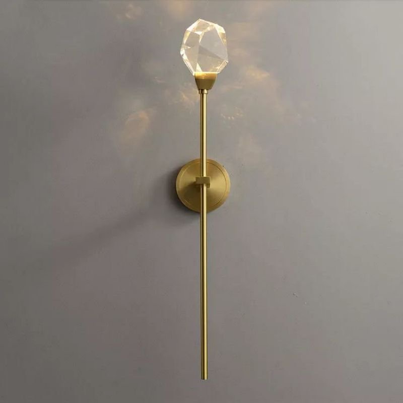 JC Nicole Crystal Prisms Wall Sconce - Blushlighting