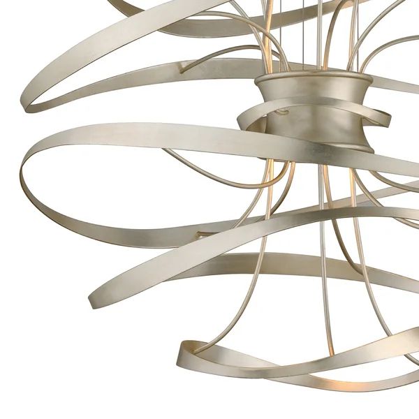 JC Smithereens Pendant Chandelier - Silver16.5" H x 18" W x 18" DBlushlighting