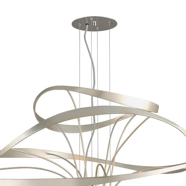 JC Smithereens Pendant Chandelier - Silver16.5" H x 18" W x 18" DBlushlighting