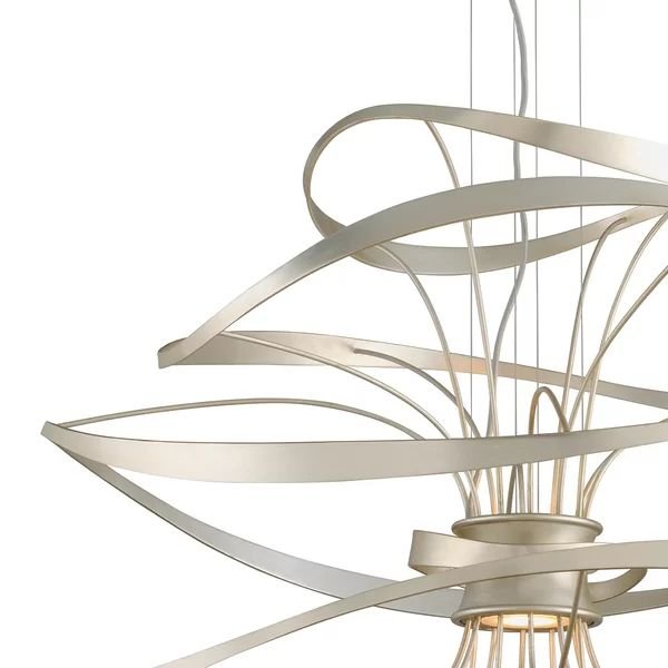 JC Smithereens Pendant Chandelier - Silver16.5" H x 18" W x 18" DBlushlighting