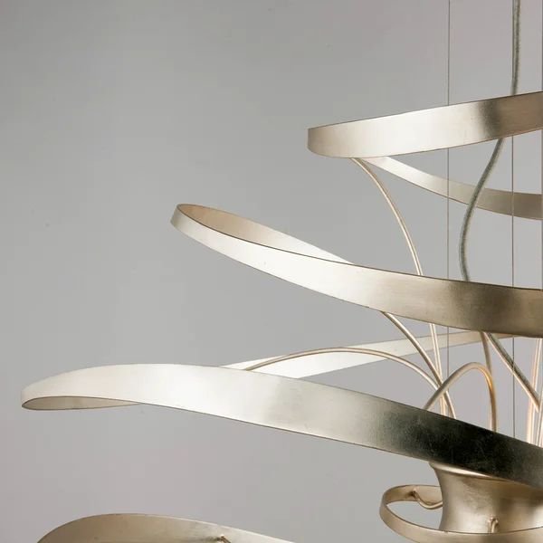 JC Smithereens Pendant Chandelier - Silver16.5" H x 18" W x 18" DBlushlighting