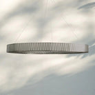 Jeunet Glass Round Chandelier 24" 36'' 42" 60''D - 60"WNickelBlushlighting