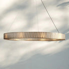 Jeunet Glass Round Chandelier 24" 36'' 42" 60''D - 60"WBrassBlushlighting