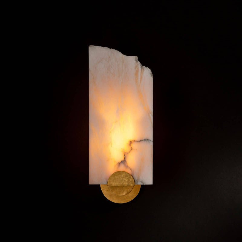 Jonah Alabaster Sconce - Blushlighting
