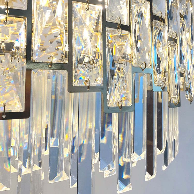 Kate Double Tier Crystal Chandelier-Blushlighting-Blushlighting