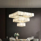 Kybos Alabaster Chandelier Light-Blushlighting