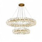 Kylia Ring Crystal Chandelier - Blushlighting