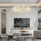 Kylia Ring Crystal Chandelier - Diameter 40 cm ( 15.7 in )Blushlighting