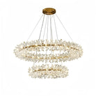 Kylia Ring Crystal Chandelier - Blushlighting
