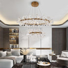 Kylia Ring Crystal Chandelier - Blushlighting