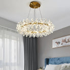 Kylia Ring Crystal Chandelier - Blushlighting