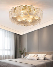 Blushlighting® Modern Drum Ceiling LED Chandelier for Living Room, Bedroom, Dining Room image | luxury lighting | luxury decor