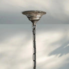 La Cage Pendant - 8"Silver ClayBlushlighting