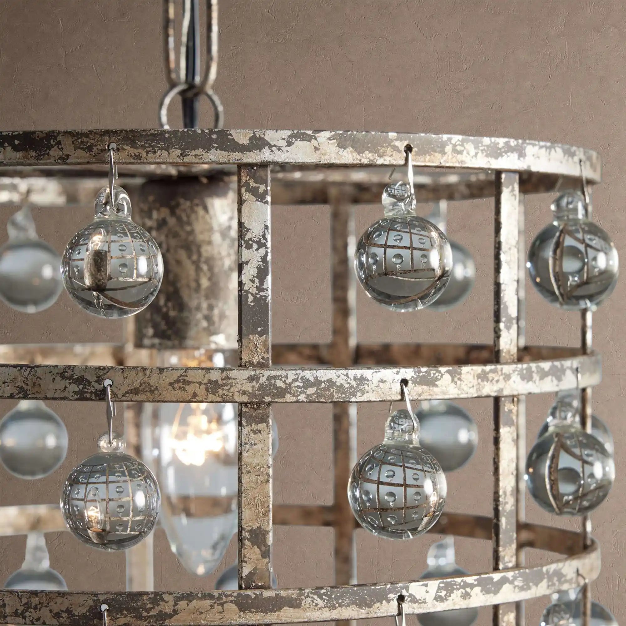La Cage Pendant - 8"BlackBlushlighting