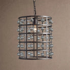 La Cage Pendant - 8"BlackBlushlighting