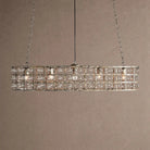 La Caged 5-Light Oval Chandelier - Silver ClayBlushlighting