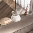 Koltin Lab Small Alabaster Coffee Table Pendant, Modern Pendant Light Besides Bed Chandelier Kevin Studio Inc   