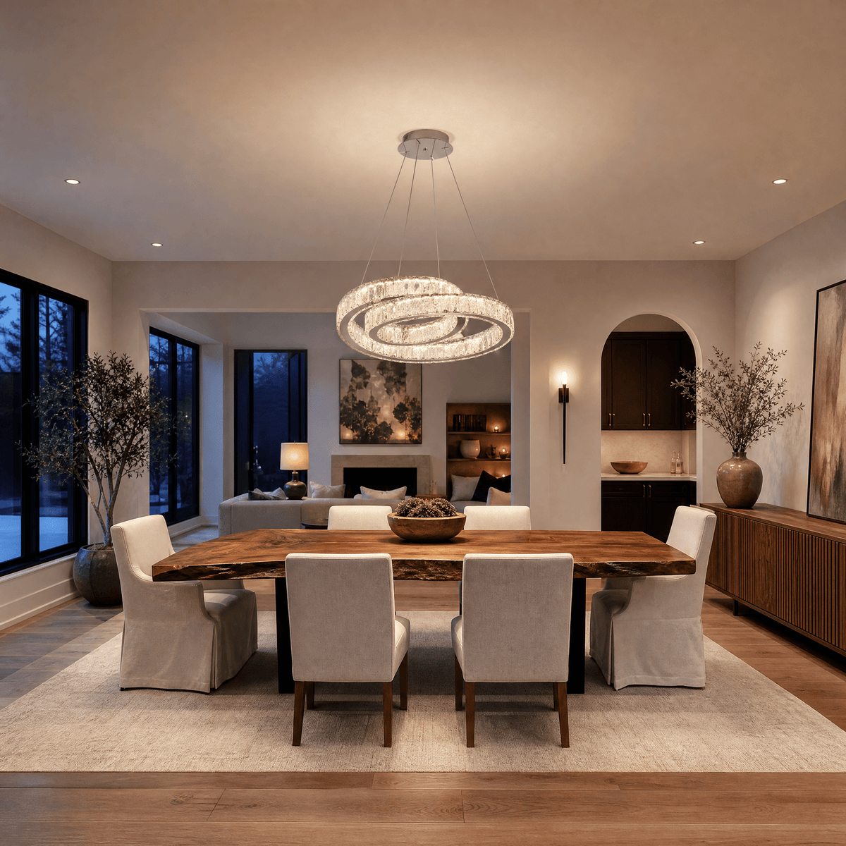 Lacrima Crystal Chandelier - Φ800mmBlushlighting