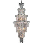 Large Multi-pieces Crystal Chandelier Stylish Ceiling Light Fixture For Foyer Living Room Staircase-Chandeliers-Blushlighting-Blushlighting