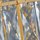 Large Staircase Crystal Chandelier Living Room Ceiling Light Fixture For Hotel Entrance In Gold Finish-Chandeliers-Blushlighting-Blushlighting
